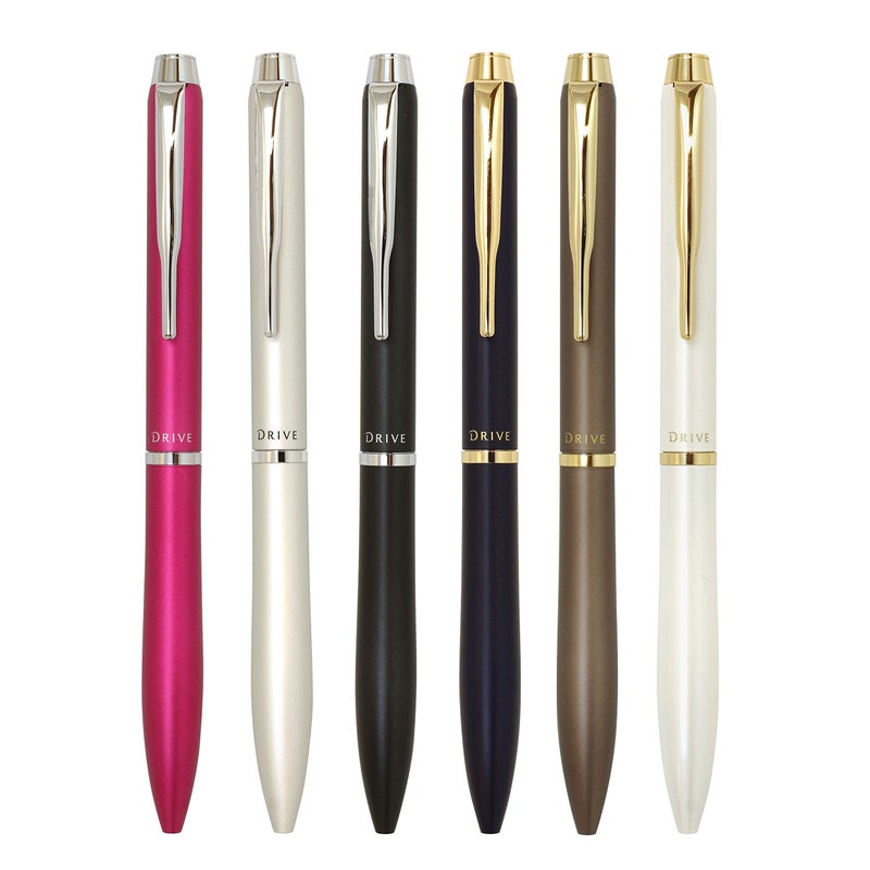 بايلوت قلم حبر جاف من بايلوت BDR-3SR-CO Acro Ink Ballpoint، نقطة رفيعة من Acro Drive، جسم بلون نحاسي - Image 5